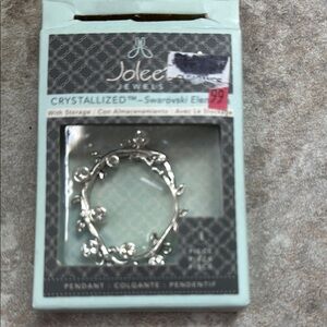 Silver Pendant with Swarovski Elements